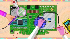 Laptop Factory: Computer Builder & Maker Games Screenshot 1