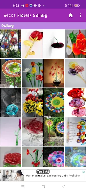 Glass Flower Gallery Screenshot 0