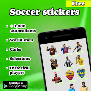 The best football stickers league WAStickerSApp Screenshot 0