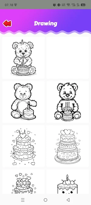 Cake Draw Screenshot 0
