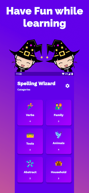 Spelling Wizard - Practice Eng Screenshot 0