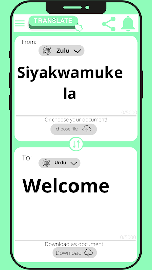 English - Zulu Translator Screenshot 2