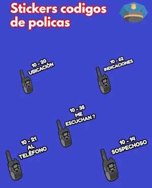 Stickers de policias Screenshot 2