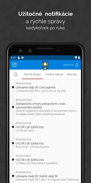 Obec Blahová Screenshot 3