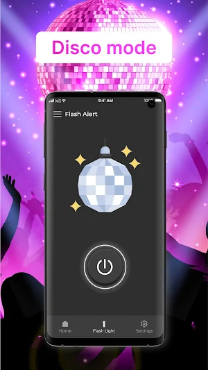 Flashlight & LED Alert Flash Screenshot 2
