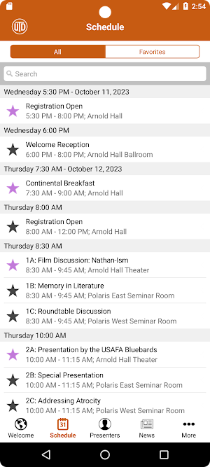UTD WHHR Conference Screenshot 1