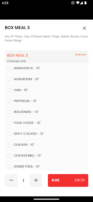 Boston Spa Pizza Screenshot 2