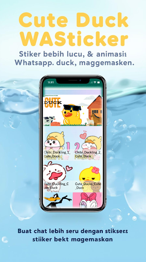 Cute Duck WASticker Screenshot 0