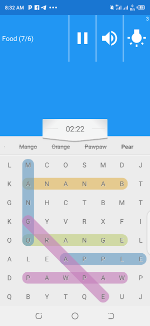 Noqia Word Puzzle Screenshot 1