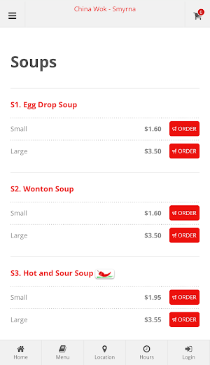 China Wok Smyrna Online Order Screenshot 2