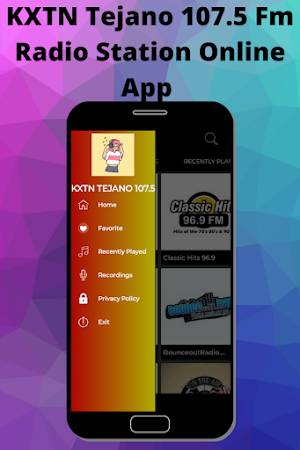 KXTN Tejano 107.5 Fm Radio Station Online App Screenshot 2