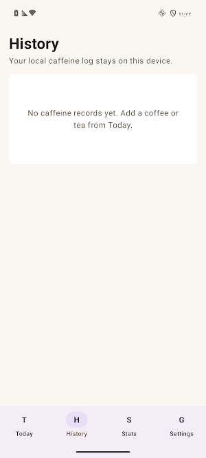 Caffeine Cutoff Mate Screenshot 3