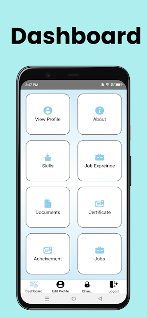 CADPRO Candidate App Screenshot 1