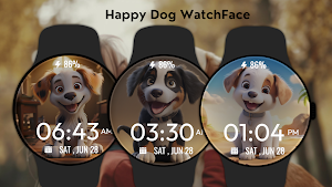 Happy Dog WatchFace Screenshot 3