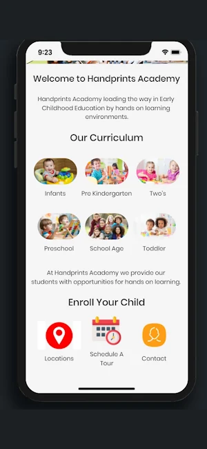 Handprints Childcare Screenshot 1