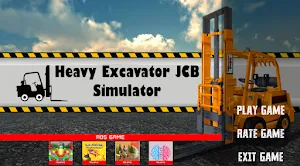 Heavy Excavator JCB Simulator Screenshot 0