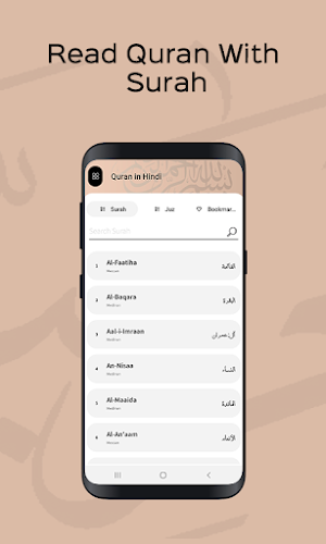 Quran in Hindi Translation Screenshot 1