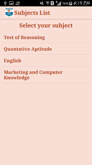 Bank Clerk Exam - SBI,IBPS Screenshot 1