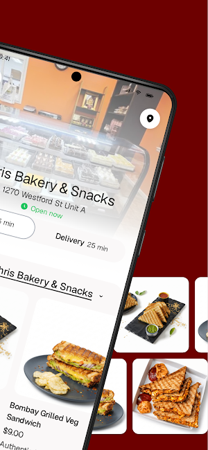 Shris Bakery & Snacks Screenshot 1