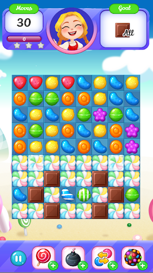 Sugar Candy Heroes - World Match 3 Game! Screenshot 2