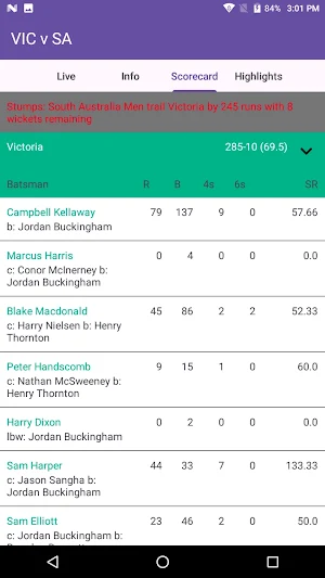 Live Cricket TV HD Streaming Screenshot 3