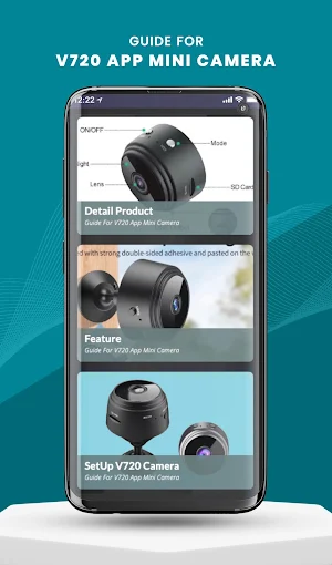 V720 App Mini Camera Guide Screenshot 2