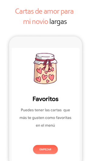 Cartas de amor para mi novio Screenshot 1