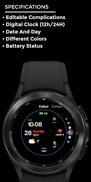 Jacknight - watch face Screenshot 3