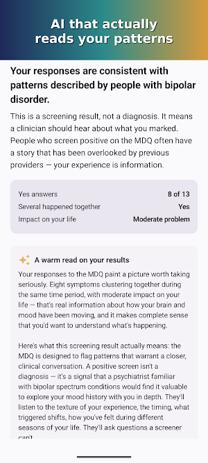 Tide: Bipolar Mood Tracker Screenshot 1