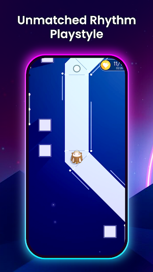 Dancing magic tiles-Music Game Screenshot 0