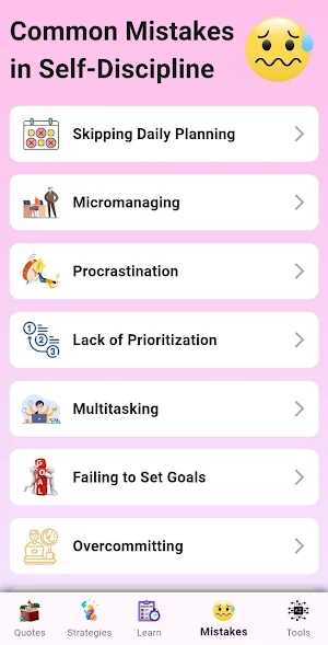 Self-Discipline Master Class Screenshot 3