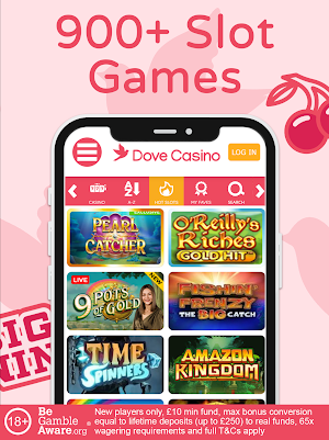 Dove - Real Online Casino Screenshot 1