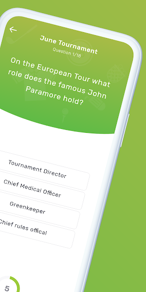 GolfQuizz: Golf quizzes for real fans ⛳ Screenshot 1