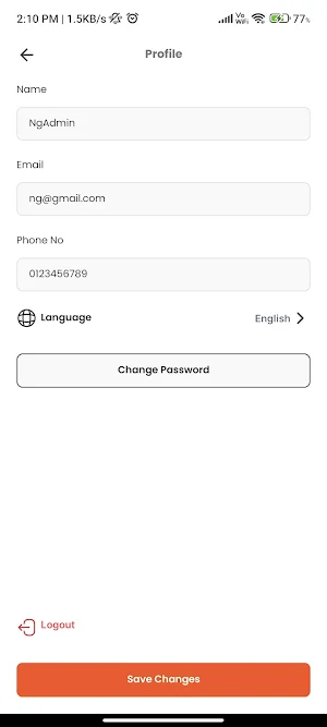 HnHPapa Admin Screenshot 1