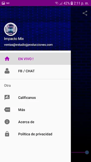 Radio Impacto Mix Screenshot 0