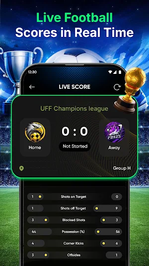 Football Live Scores Updates Screenshot 0