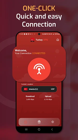 Turkey VPN: Turkish VPN Proxy Screenshot 1