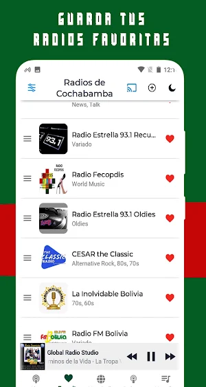 Radios de Cochabamba Bolivia Screenshot 1