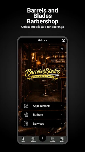 Barrels and Blades Barbershop Screenshot 0