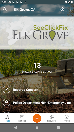 SeeClickFix Elk Grove Screenshot 0