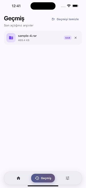 Rar Açma Programı - UnZip, 7z Screenshot 3