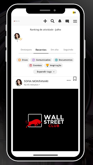 WallStreet Club Screenshot 2