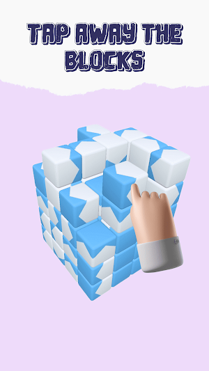 Tap away 3D - Puzzle game Screenshot 2