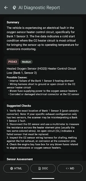 Autoskopo: AI OBD2 Scanner Screenshot 2