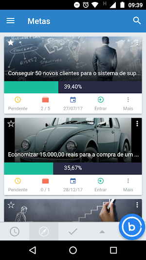 Bússola de Metas Screenshot 2