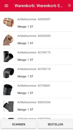 Köbig ScanApp Screenshot 2