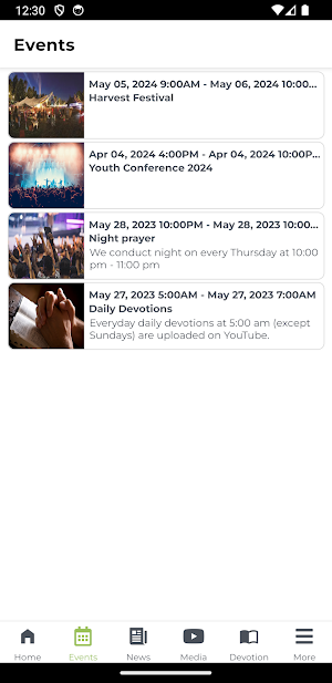 ECI Church App Screenshot 1