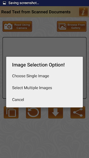 Read Text of Scanned Documents Screenshot 0