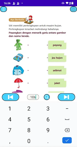 Kelas 1 Tema 8 Peristiwa Alam Screenshot 0