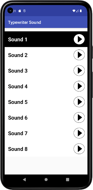Typewriter Sound Screenshot 1